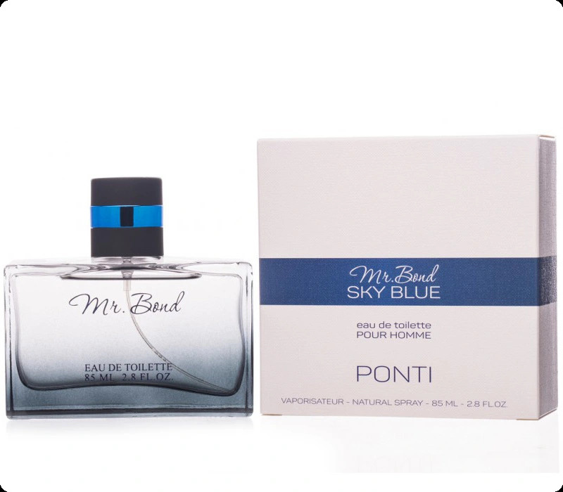 Понти парфюм Мистер бонд скай блу для мужчин