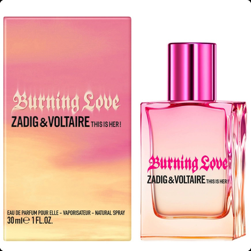 Zadig & Voltaire This is Her Burning Love Парфюмерная вода 30 мл для женщин