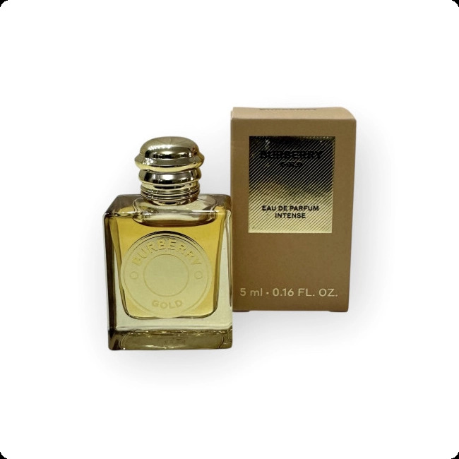 Миниатюра Burberry Gold Eau De Parfum Intense Парфюмерная вода 5 мл - пробник духов