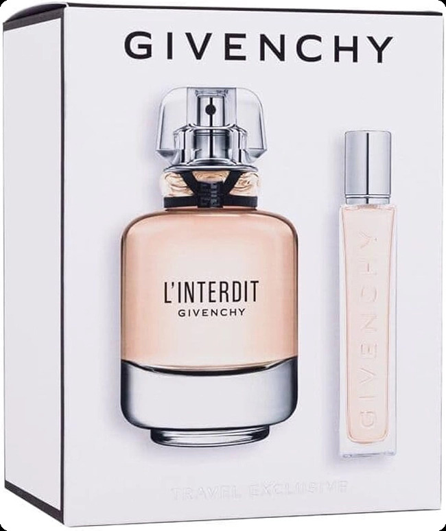 Givenchy L Interdit Набор (парфюмерная вода 80 мл + парфюмерная вода 12.5 мл) для женщин