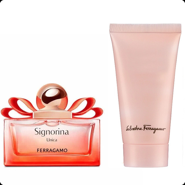 Salvatore Ferragamo Signorina Unica Набор (парфюмерная вода 50 мл + лосьон для тела 50 мл) для женщин