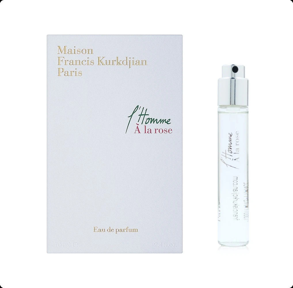 Миниатюра Maison Francis Kurkdjian L Homme A La Rose Парфюмерная вода 11 мл - пробник духов