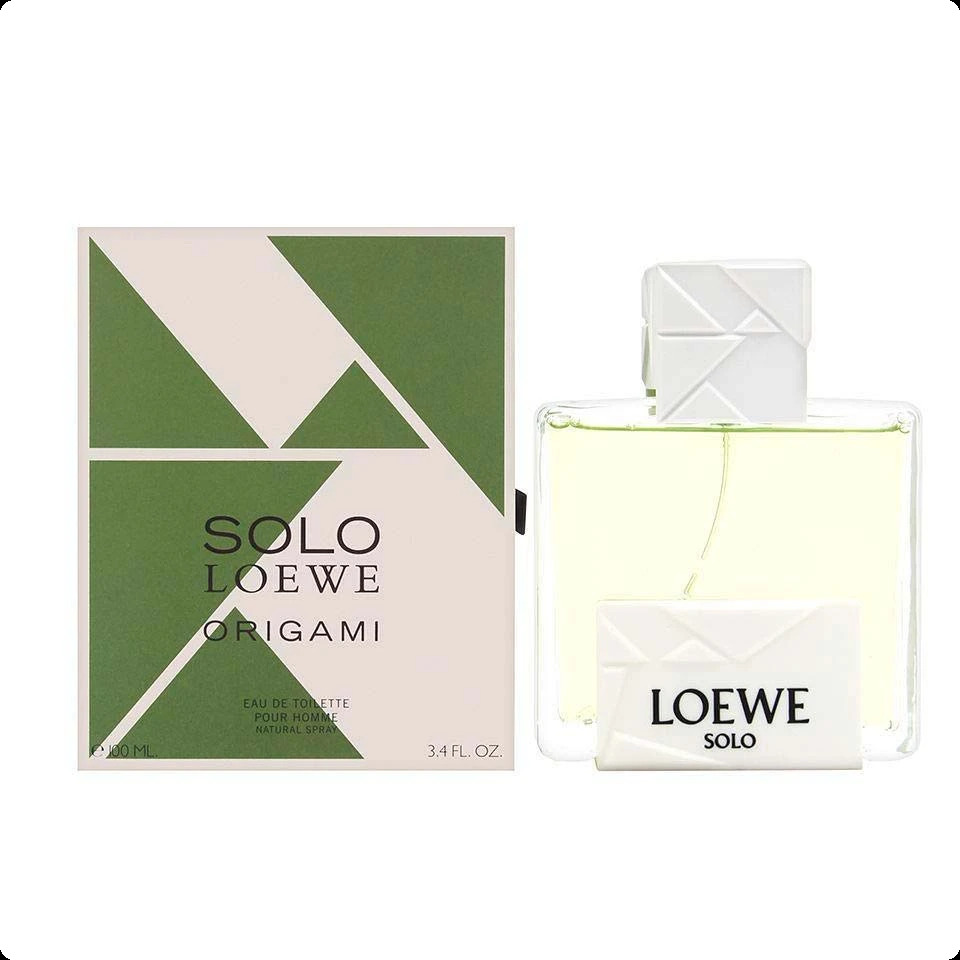 Loewe Solo Loewe Origami Туалетная вода 100 мл для мужчин