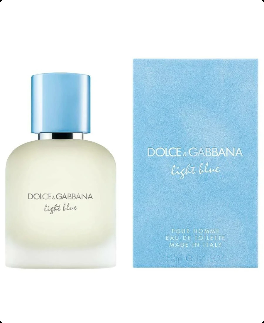 Dolce & Gabbana Light Blue Pour Homme Туалетная вода 50 мл для мужчин