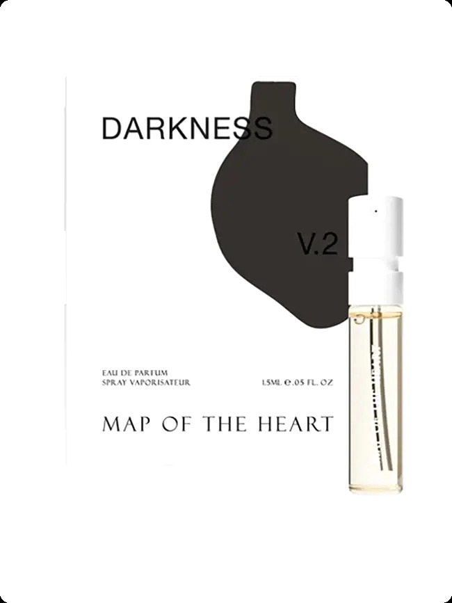 Миниатюра Map of the Heart Black Heart V2 Darkness Парфюмерная вода 1.5 мл - пробник духов