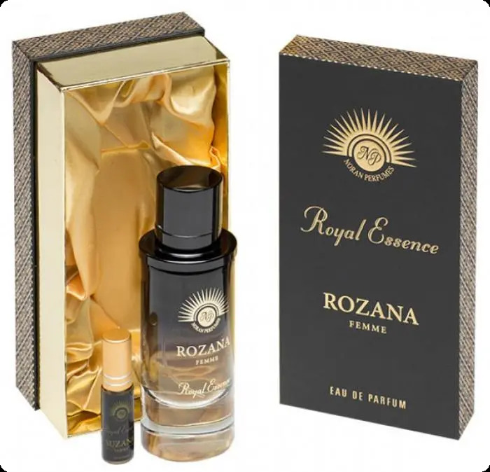 Noran Perfumes Rozana Набор (парфюмерная вода 75 мл + парфюмерная вода 7.5 мл) для женщин