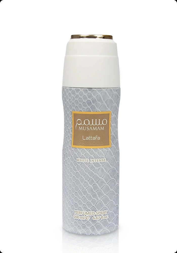 Lattafa Perfumes Musamam White Intense Дезодорант-спрей 200 мл для женщин и мужчин