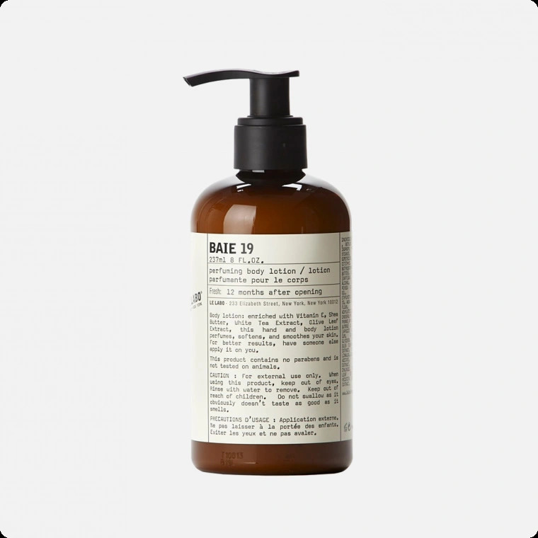 Le Labo Baie 19 Лосьон для тела 237 мл для женщин и мужчин