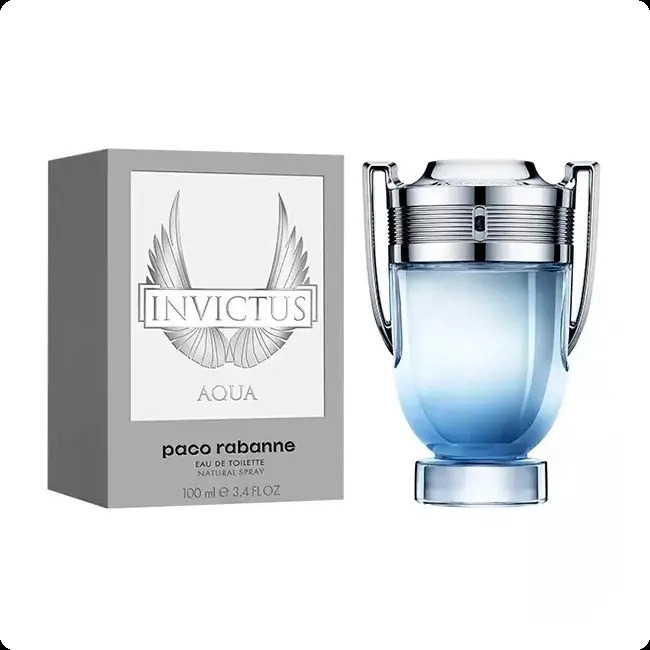 Paco Rabanne Invictus Aqua Туалетная вода 100 мл для мужчин