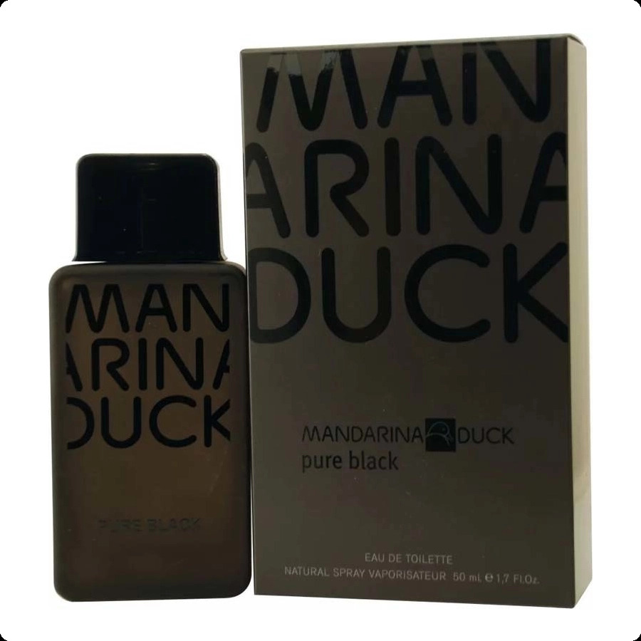 Mandarina Duck Pure Black Туалетная вода 50 мл для мужчин