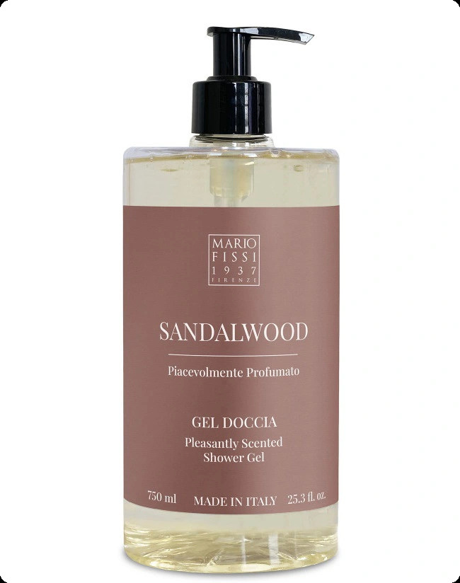 Mario Fissi 1937 Sandalwood Гель для душа 750 мл для женщин и мужчин
