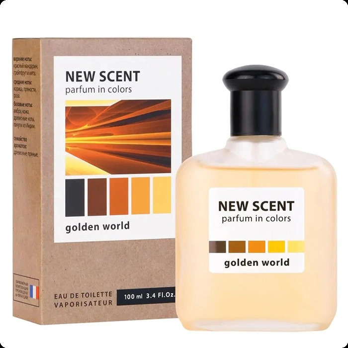Купить духи Delta Parfum New Scent Golden World — мужская туалетная ...