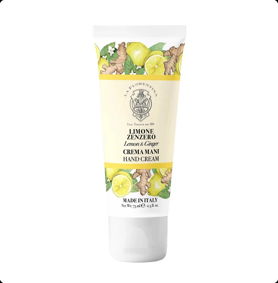 La Florentina Lemon and Ginger Крем для рук 75 мл для женщин и мужчин