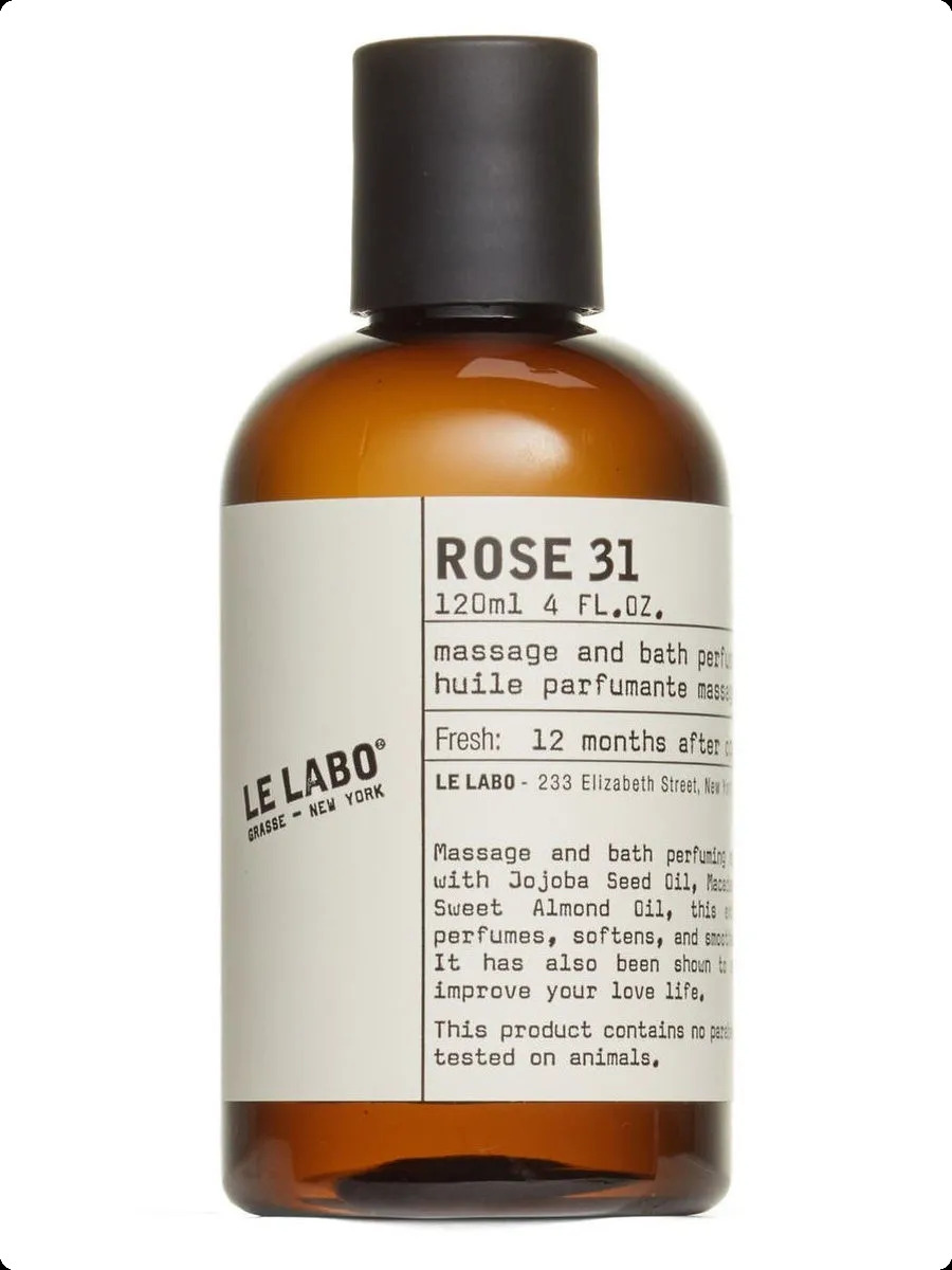 Le Labo Rose 31 Масло для тела 120 мл для женщин и мужчин