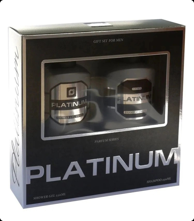 Festiva Platinum Набор (гель для душа 250 мл + шампунь 250 мл) для мужчин