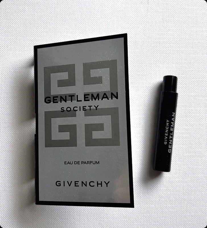 Миниатюра Givenchy Gentleman Society Парфюмерная вода 1 мл - пробник духов