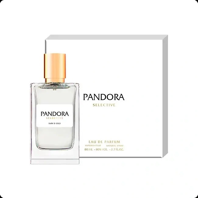 Пандора Селектив темный и золото для женщин
