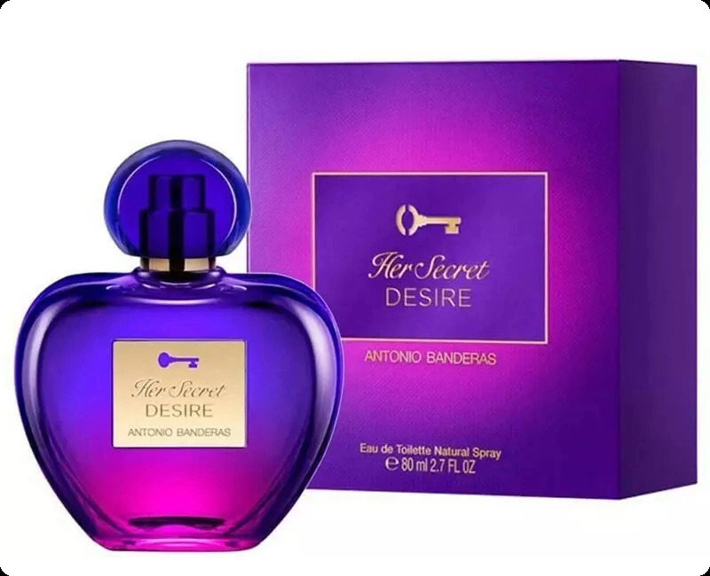 Antonio Banderas Her Secret Desire Туалетная вода 80 мл для женщин
