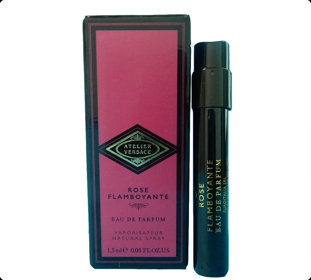 Миниатюра Versace Rose Flamboyante Парфюмерная вода 1.5 мл - пробник духов