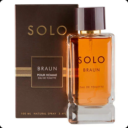 Арт парфюм Соло браун для мужчин