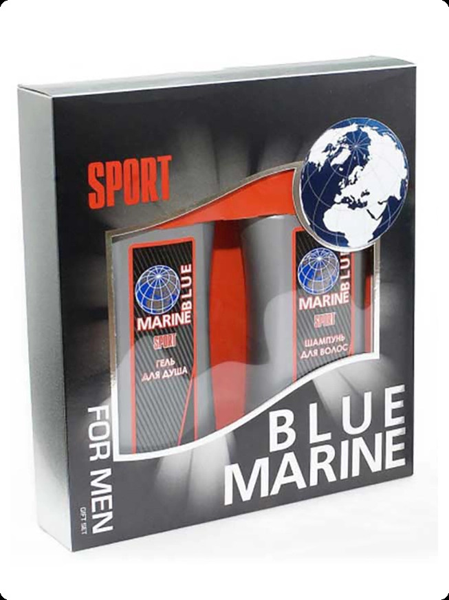 Festiva Bluemarine Sport Набор (гель для душа 250 мл + шампунь 250 мл) для мужчин