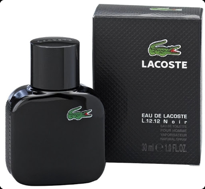 Lacoste Eau de Lacoste L 12 12 Black Noir Туалетная вода 30 мл для мужчин