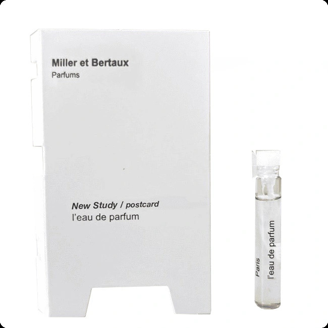 Миниатюра Miller et Bertaux New Study Postcard Парфюмерная вода 2 мл - пробник духов