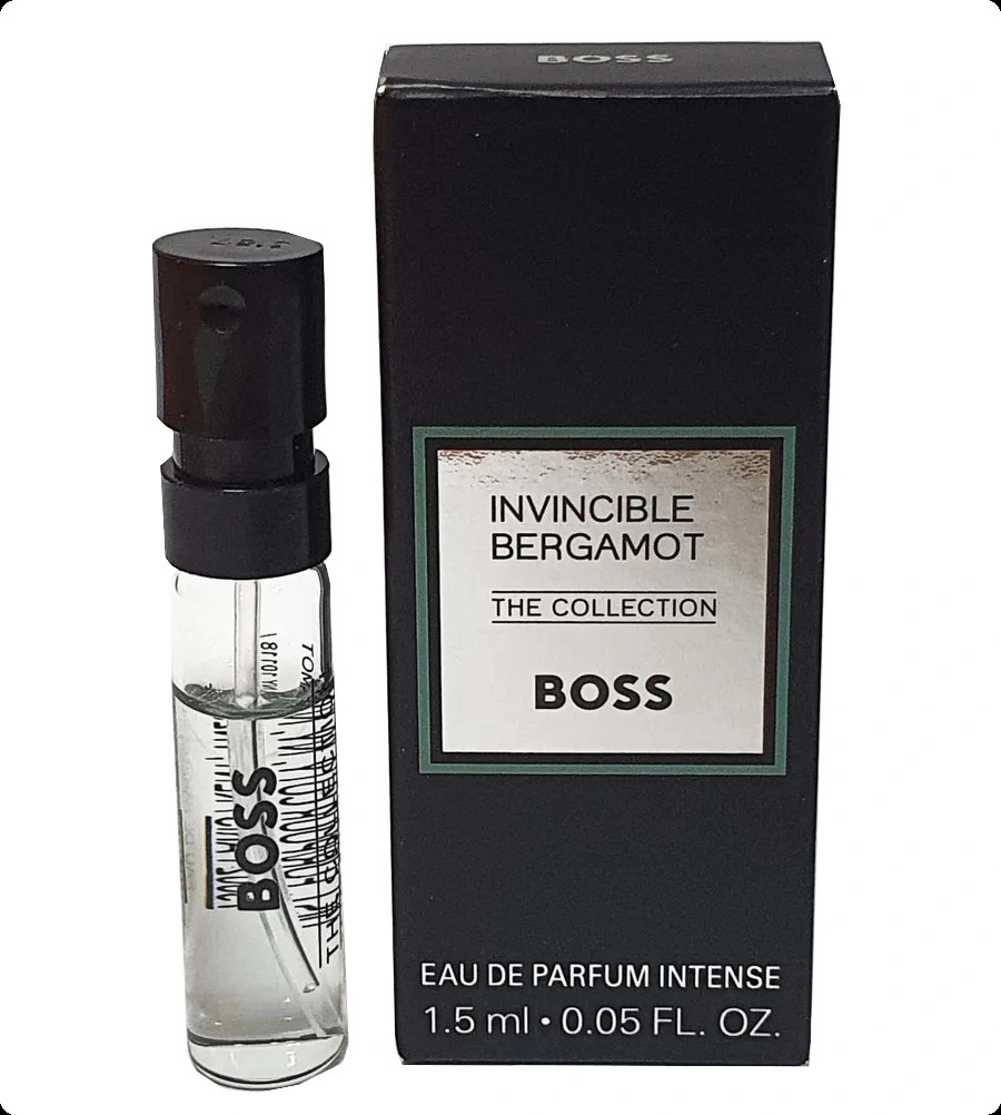 Миниатюра Hugo Boss Invincible Bergamot Парфюмерная вода 1.5 мл - пробник духов