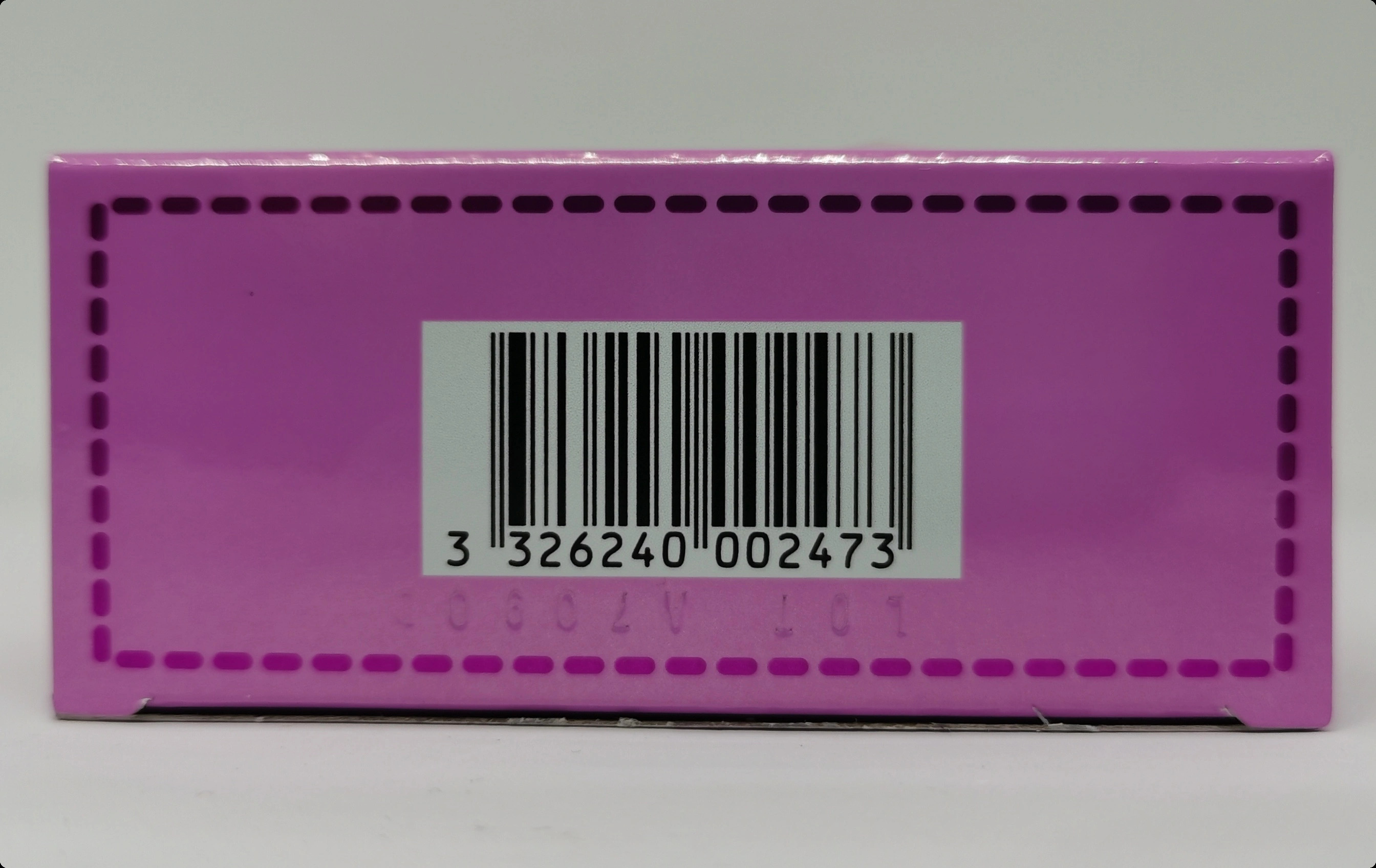 Парфюмерная вода 75&nbsp;мл - фото штрих-кода и батч-кода на коробке