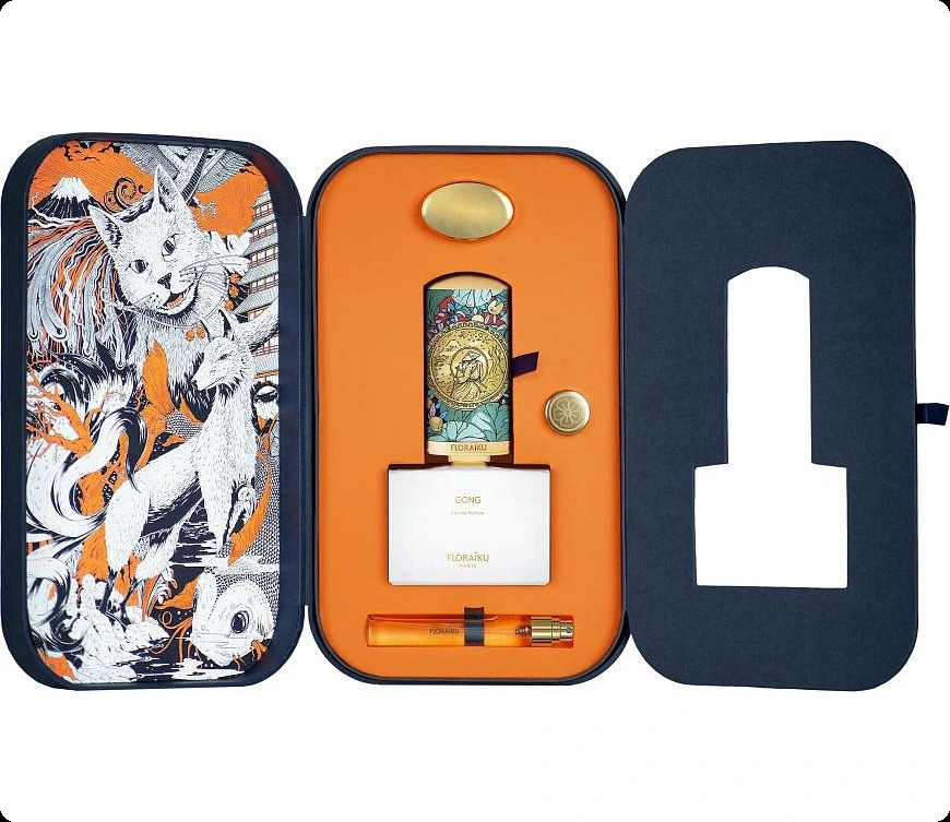 Floraiku Gong Набор (парфюмерная вода 50 мл + парфюмерная вода 10 мл) для женщин и мужчин