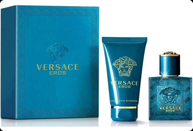 Versace Eros Набор (туалетная вода 30 мл + гель для душа 50 мл) для мужчин