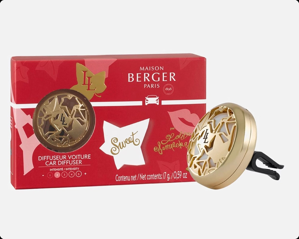 Maison Berger Sweet Lolita Lempicka Аромадиффузор для авто 17 мл для женщин и мужчин