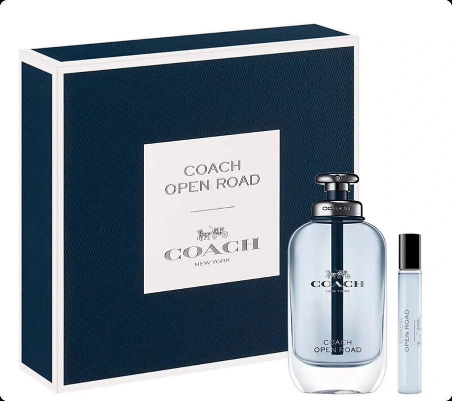 Coach Open Road Набор (туалетная вода 60 мл + туалетная вода 7.5 мл) для мужчин