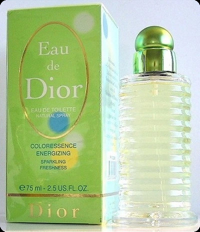 Christian Dior Eau de Dior Coloressence Energizing Туалетная вода 75 мл для женщин