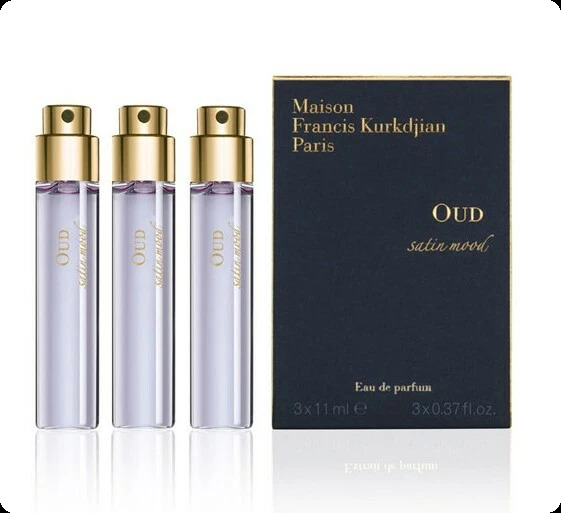 Maison Francis Kurkdjian Oud Satin Mood Набор (парфюмерная вода 11 мл x 3 шт.) для женщин и мужчин