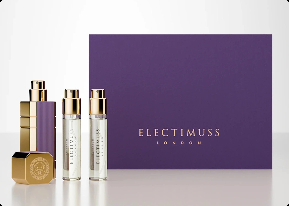 Electimuss Imperium Набор (духи 10 мл + духи 10 мл + духи 10 мл + аксессуар) для женщин и мужчин
