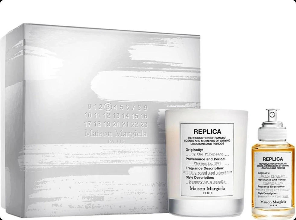 Maison Martin Margiela Replica By the Fireplace Набор (туалетная вода 30 мл + свеча 165 гр) для женщин и мужчин