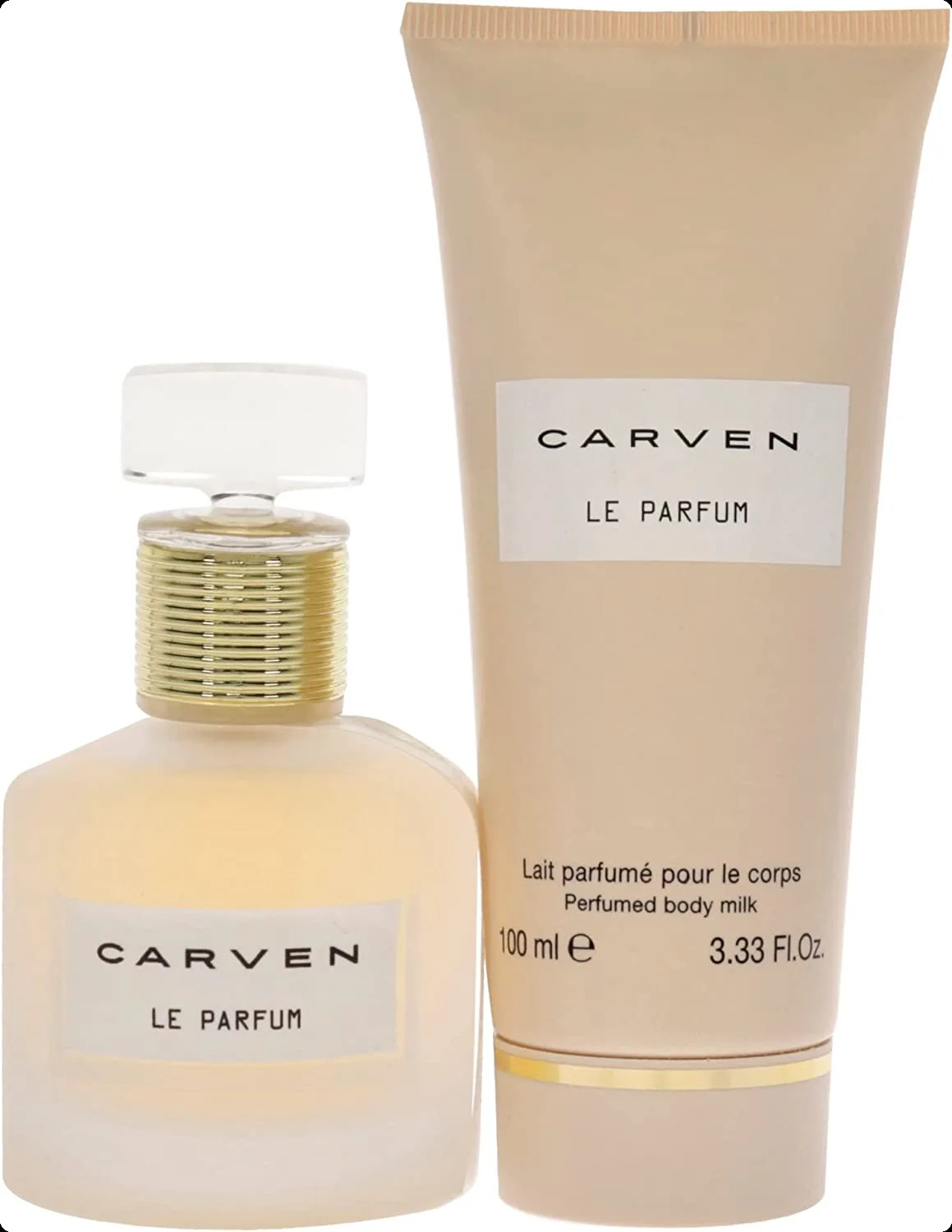 Carven Le Parfum Набор (парфюмерная вода (уценка) 50 мл + крем для тела (уценка) 100 мл) для женщин