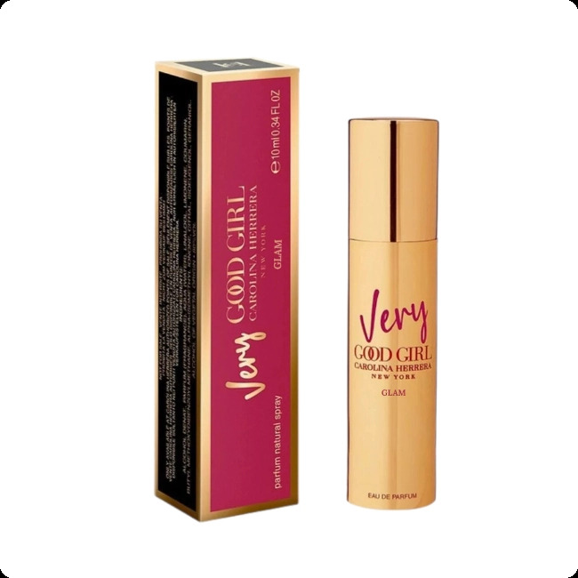 Миниатюра Carolina Herrera Very Good Girl Glam Парфюмерная вода (флакон люкс) 10 мл - пробник духов