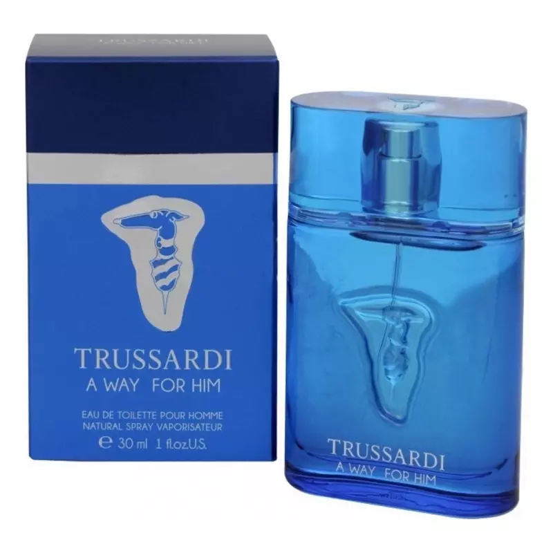 Туалетная вода he. Trussardi a way for him. Труссарди a way for him. Труссарди мужские 30 мл. Trussardi туалетная вода мужская.