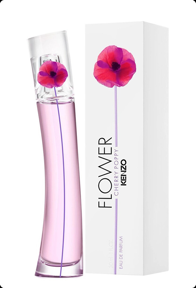 Kenzo Flower By Kenzo Cherry Poppy Парфюмерная вода 30 мл для женщин