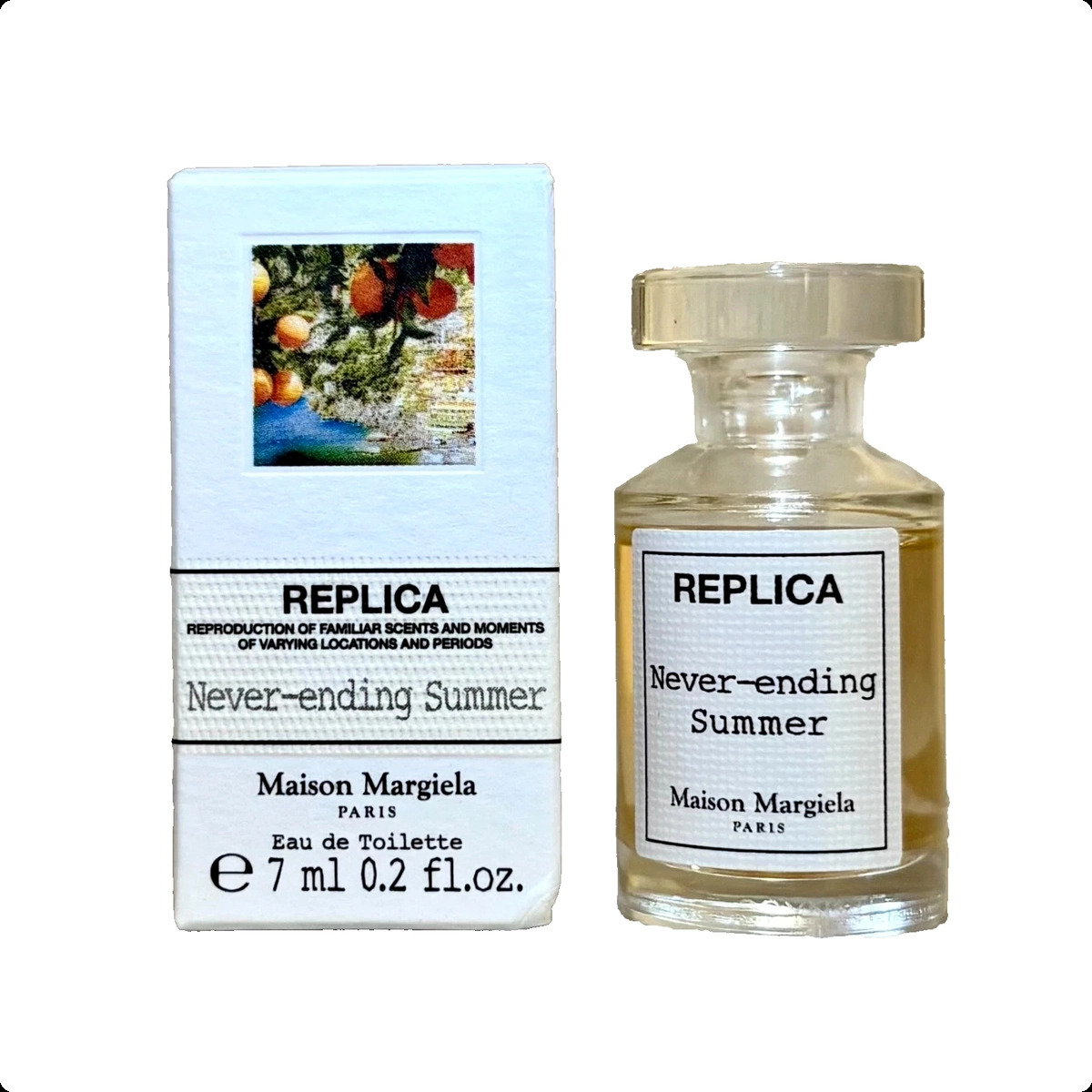 Миниатюра Maison Martin Margiela Replica Never Ending Summer Туалетная вода 7 мл - пробник духов