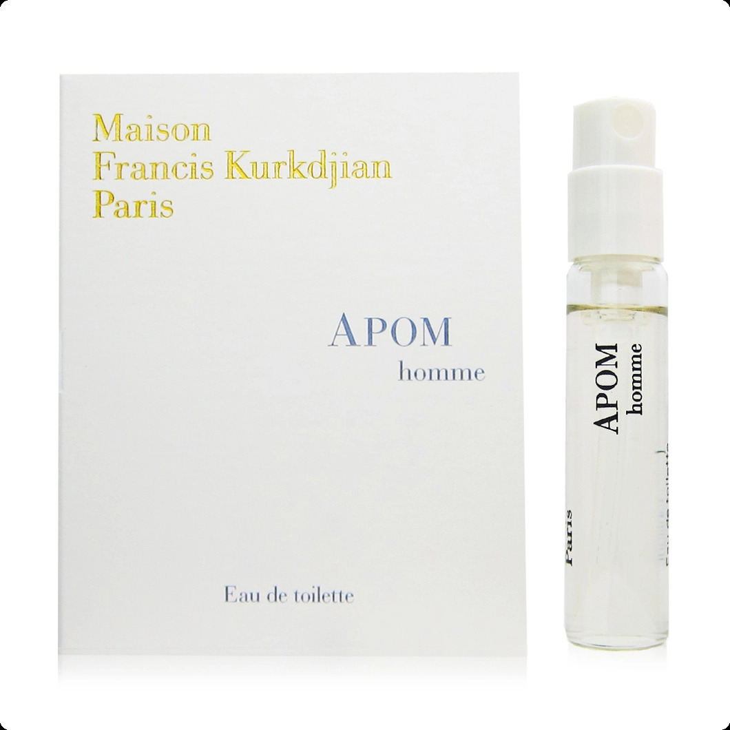 Миниатюра Maison Francis Kurkdjian Apom Pour Homme Туалетная вода 2 мл - пробник духов