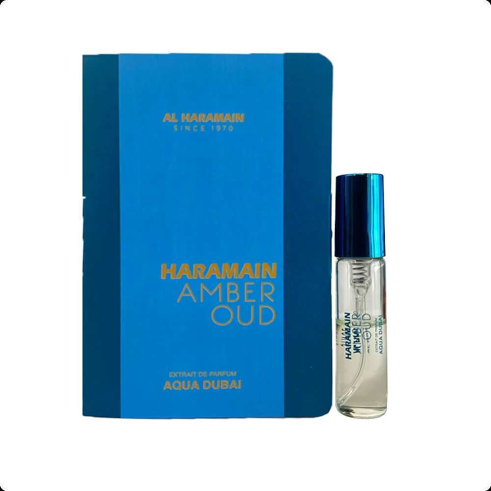 Миниатюра Al Haramain Amber Oud Aqua Dubai Духи 1.5 мл - пробник духов