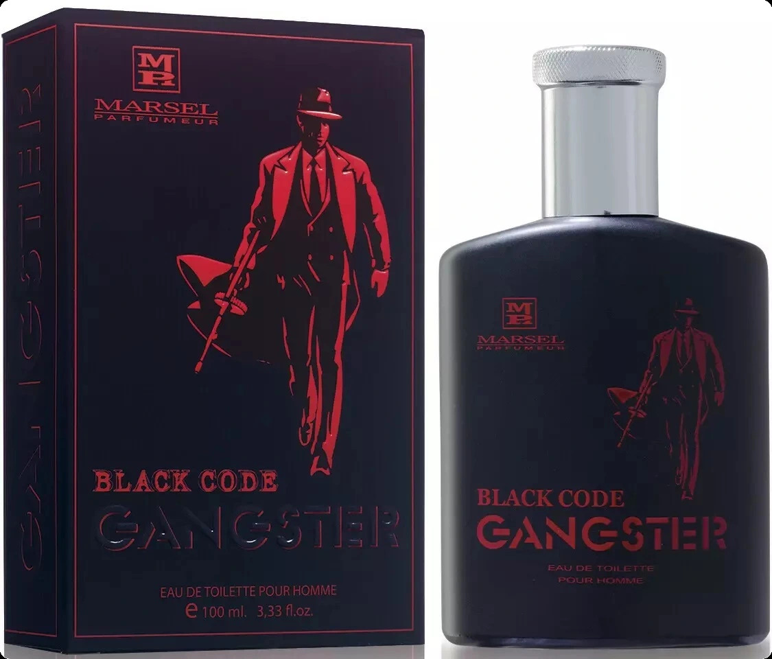Марсель парфюмер Гангстер черный код для мужчин