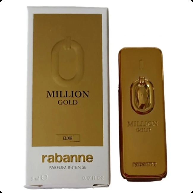 Миниатюра Paco Rabanne Million Gold Elixir Духи 5 мл - пробник духов