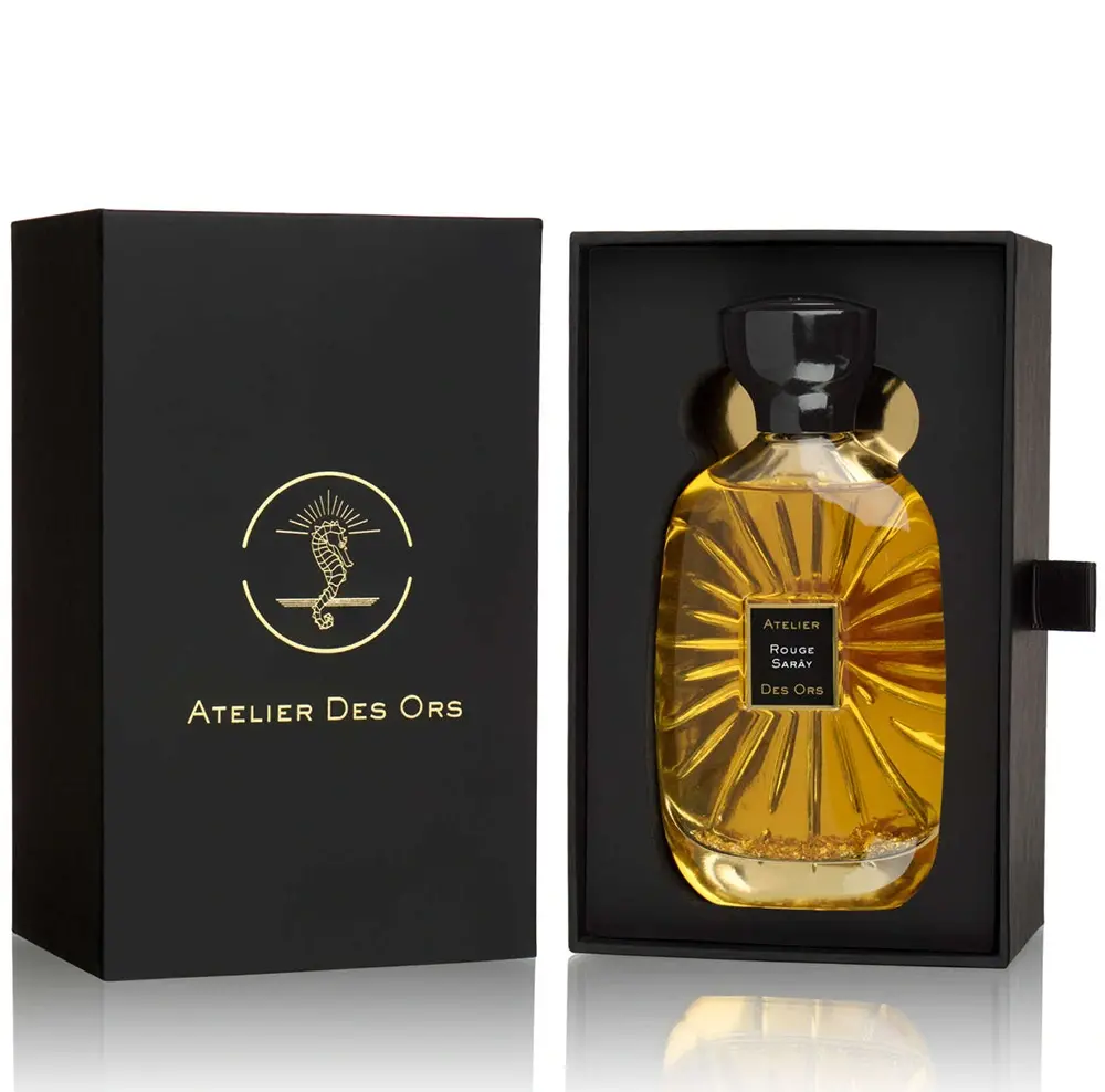 Des ors. Селективной парфюмерии Atelier. Atelier des Ors rouge Saray 1ml EDP отливант. Rouge Sarây, Atelier des Ors реклама. Руж сарай Парфюм.