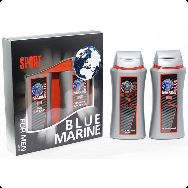 Festiva Blue Marine Sport Набор (гель для душа 250 мл + шампунь 250 мл) для мужчин