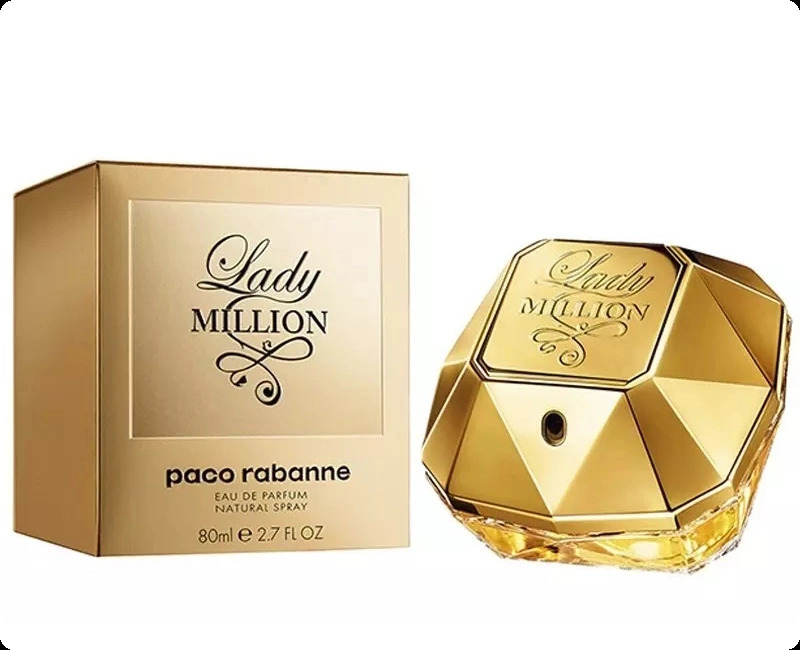 Paco Rabanne Lady Million Парфюмерная вода 80 мл для женщин