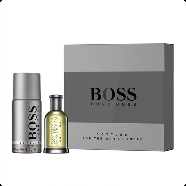 Hugo Boss Boss Bottled Набор (туалетная вода 50 мл + дезодорант-спрей 150 мл) для мужчин